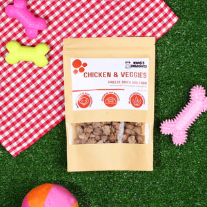 KD Freeze Dried Dog Food - Chicken & Veggies 150g